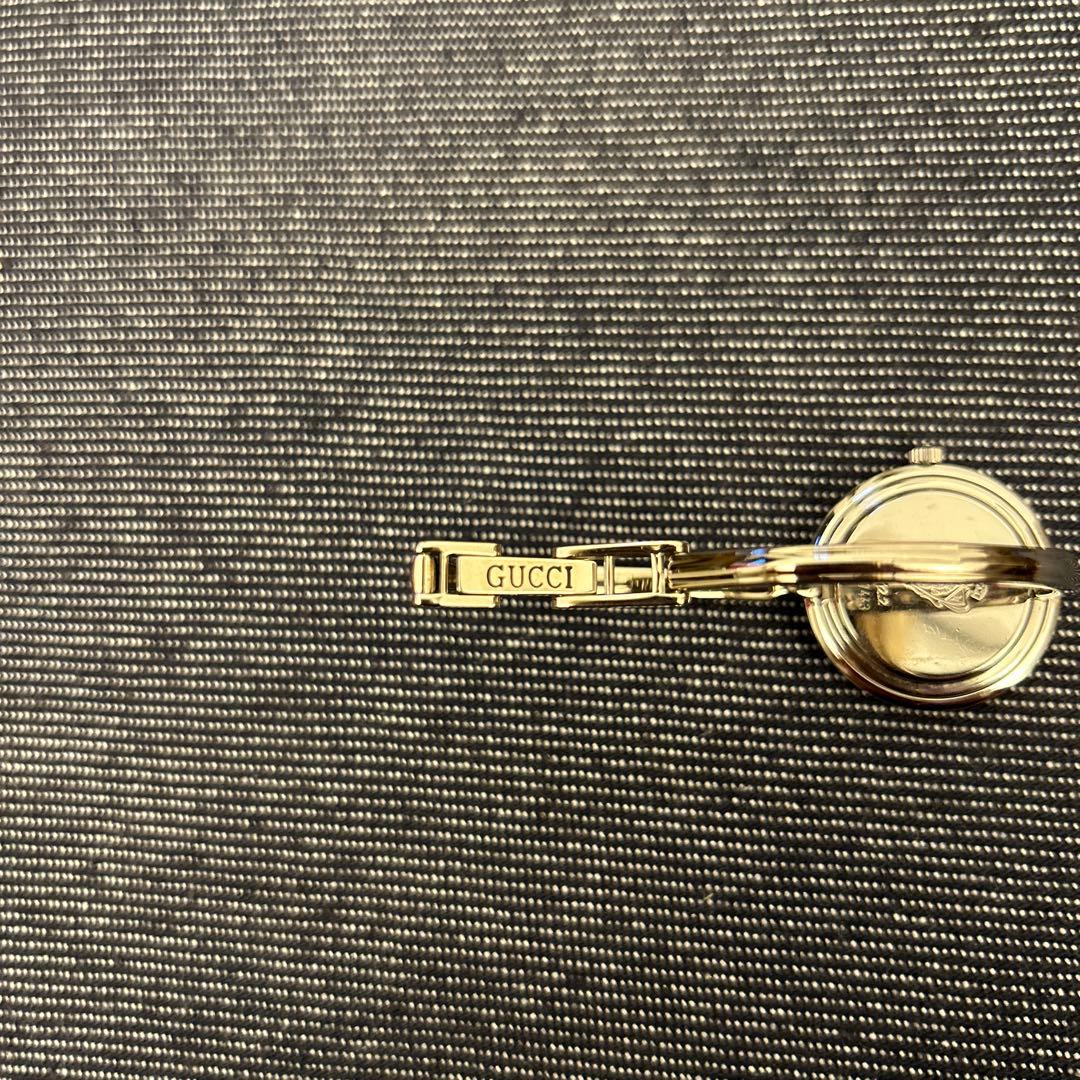 [美品]GUCCI チェンジベゼル シルバーバングルタイプ ベゼルなし