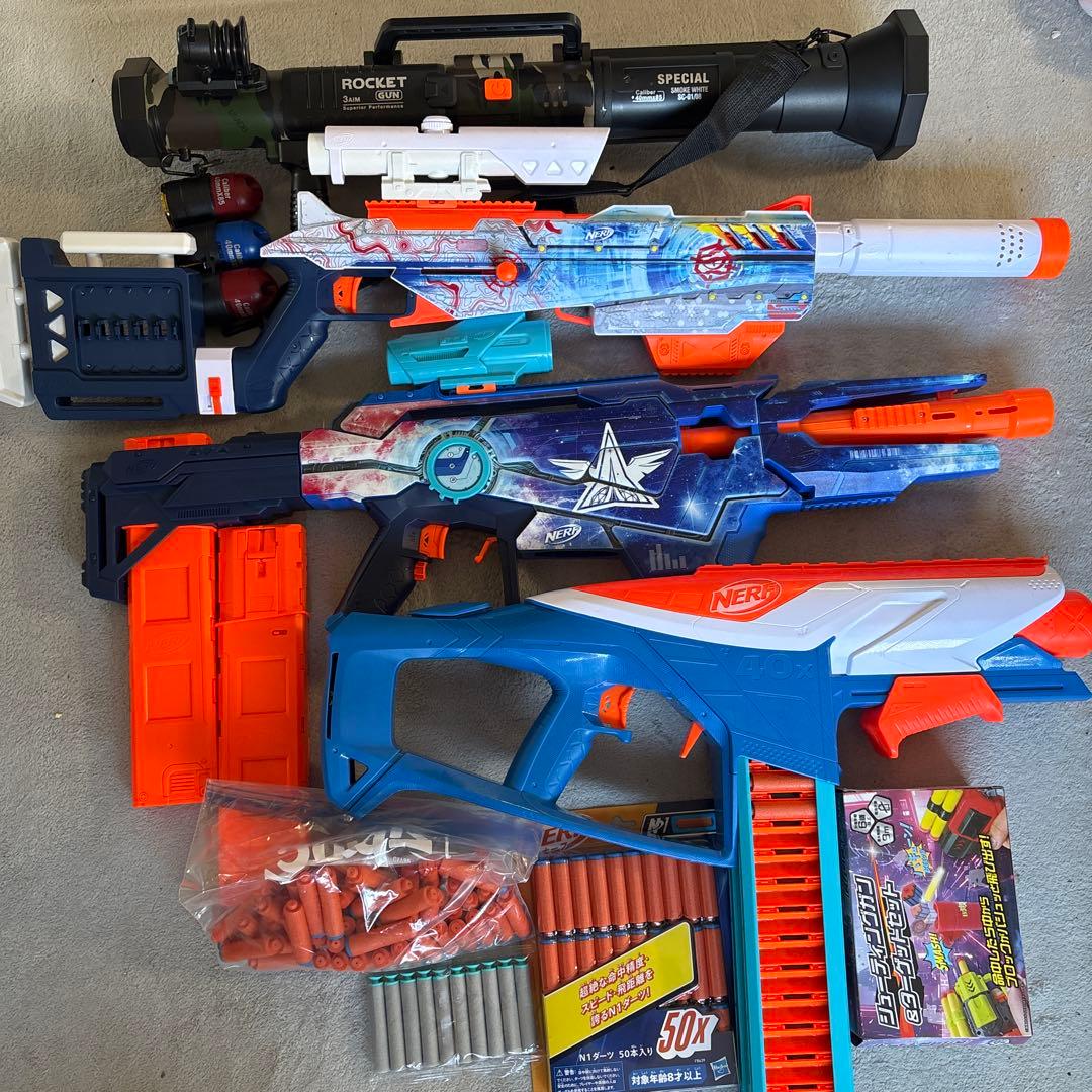 ナーフ電動銃スポンジ弾