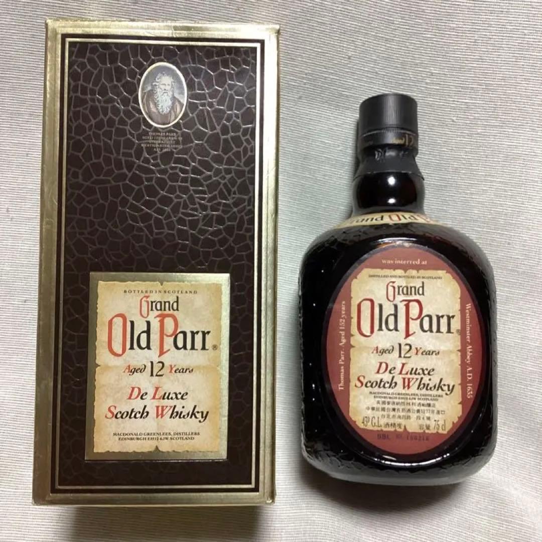 未開封　Grand Old Parr オールドパー　12年　750ml 43%