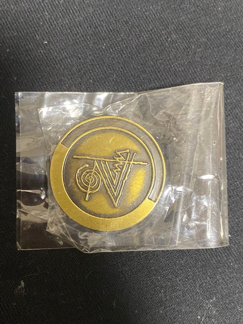 平沢進　サイン　金　バッジ