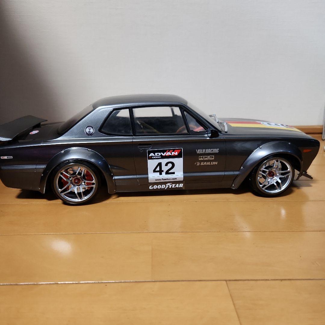 サクラD4 ハコスカボディ　検索ラジドリ　YD2 　ドリラジ　ドリパケtt02