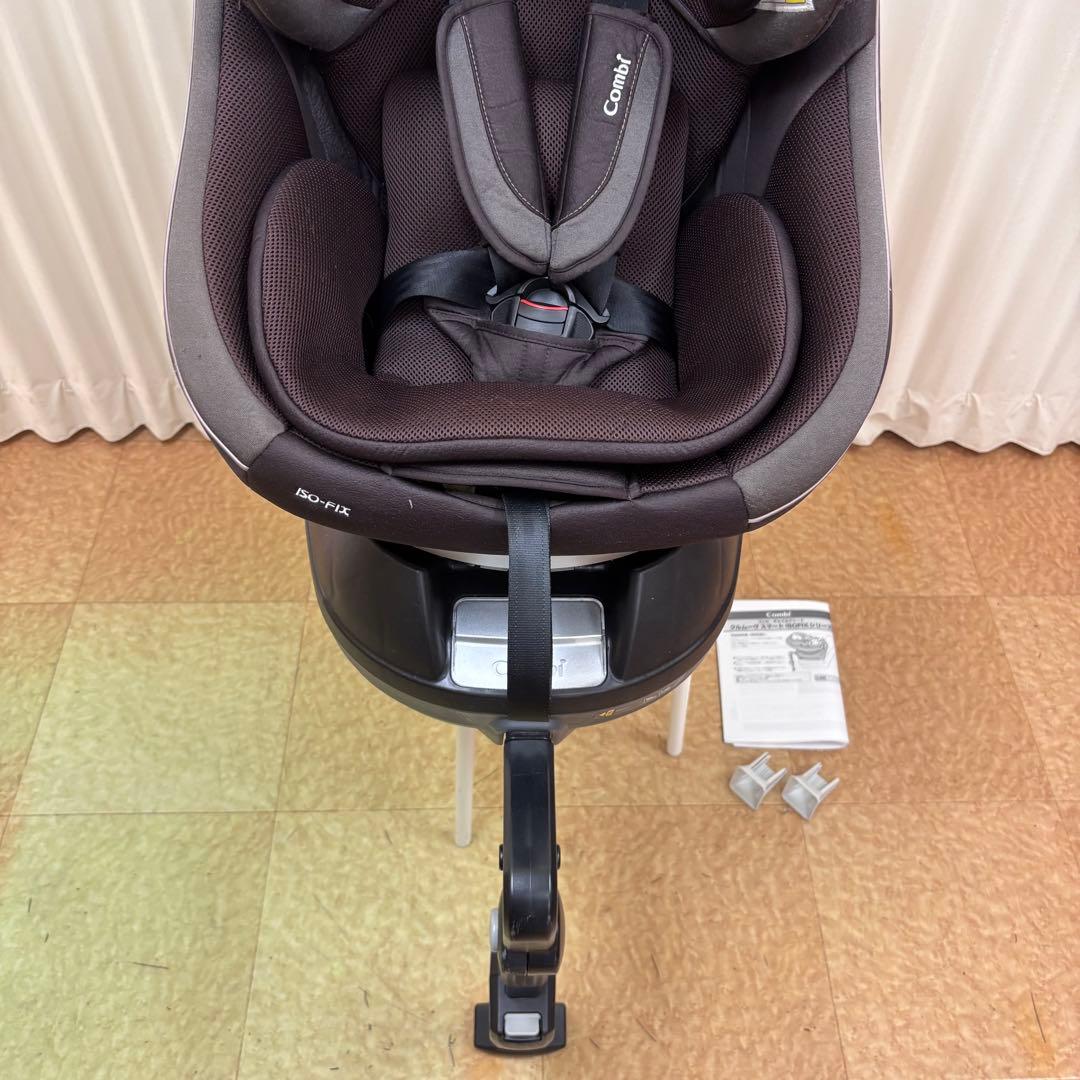 クリーニング済　☆綺麗☆　コンビ　新生児OK　クルムーヴ　スマート　ISOFIX