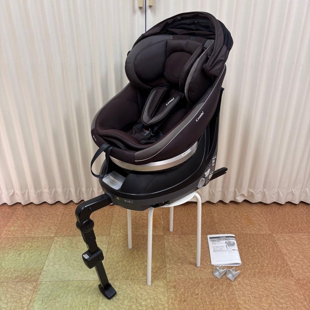 クリーニング済　☆綺麗☆　コンビ　新生児OK　クルムーヴ　スマート　ISOFIX