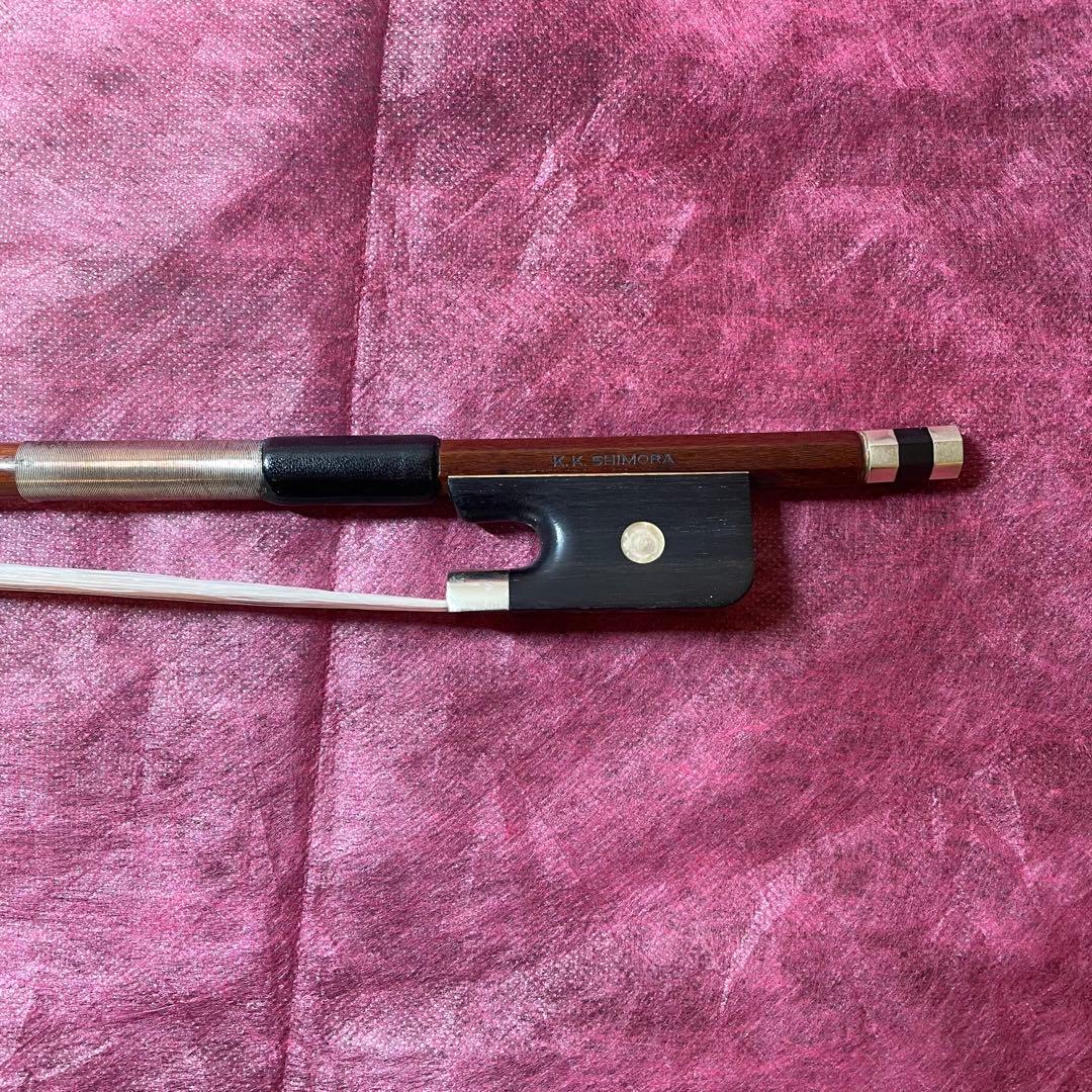 チェロ弓 K.K.SHIMORA ドイツ製 4/4