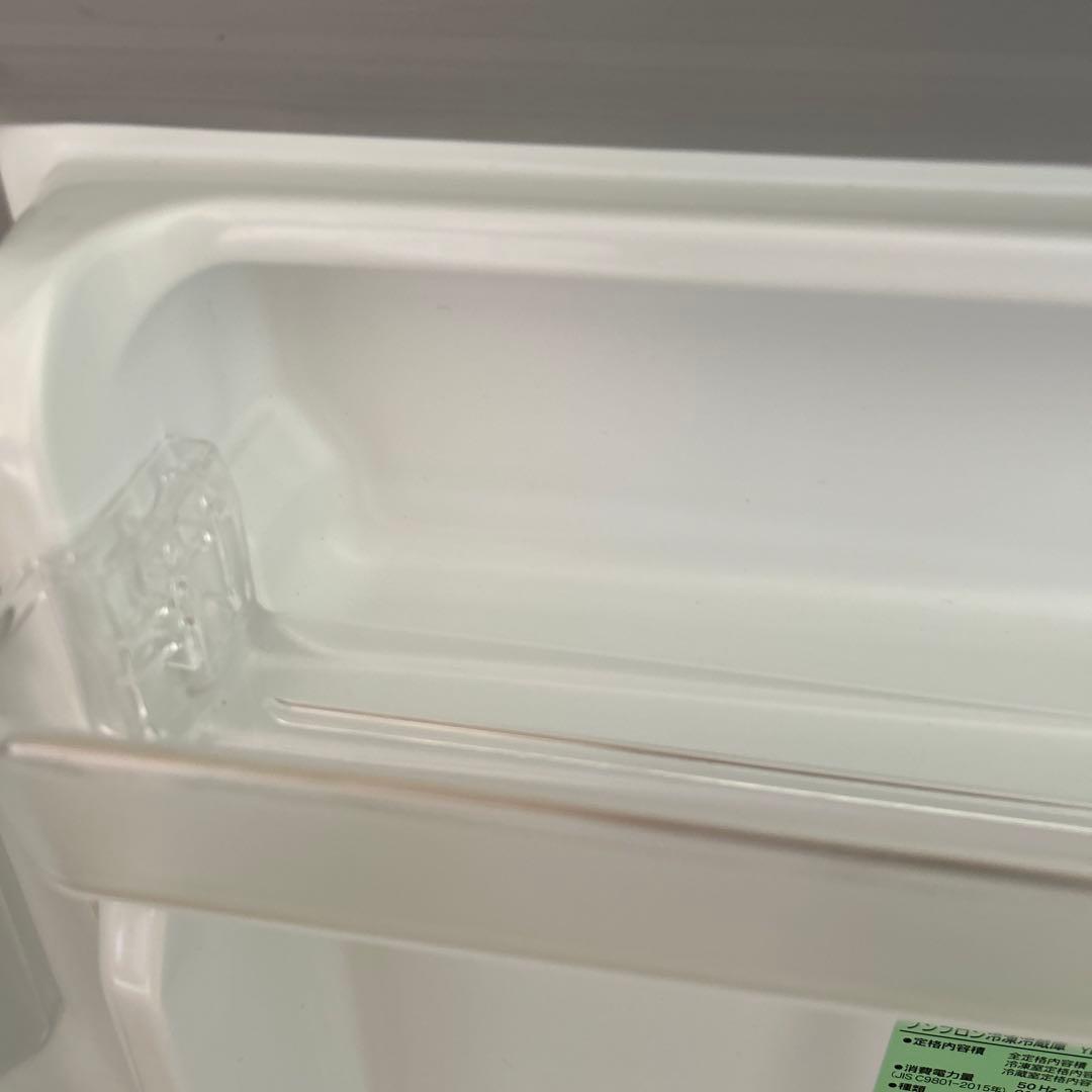 冷蔵庫　ヤマダ電機　一人暮らし　事務所　新生活　シルバー　小型　富山　美品