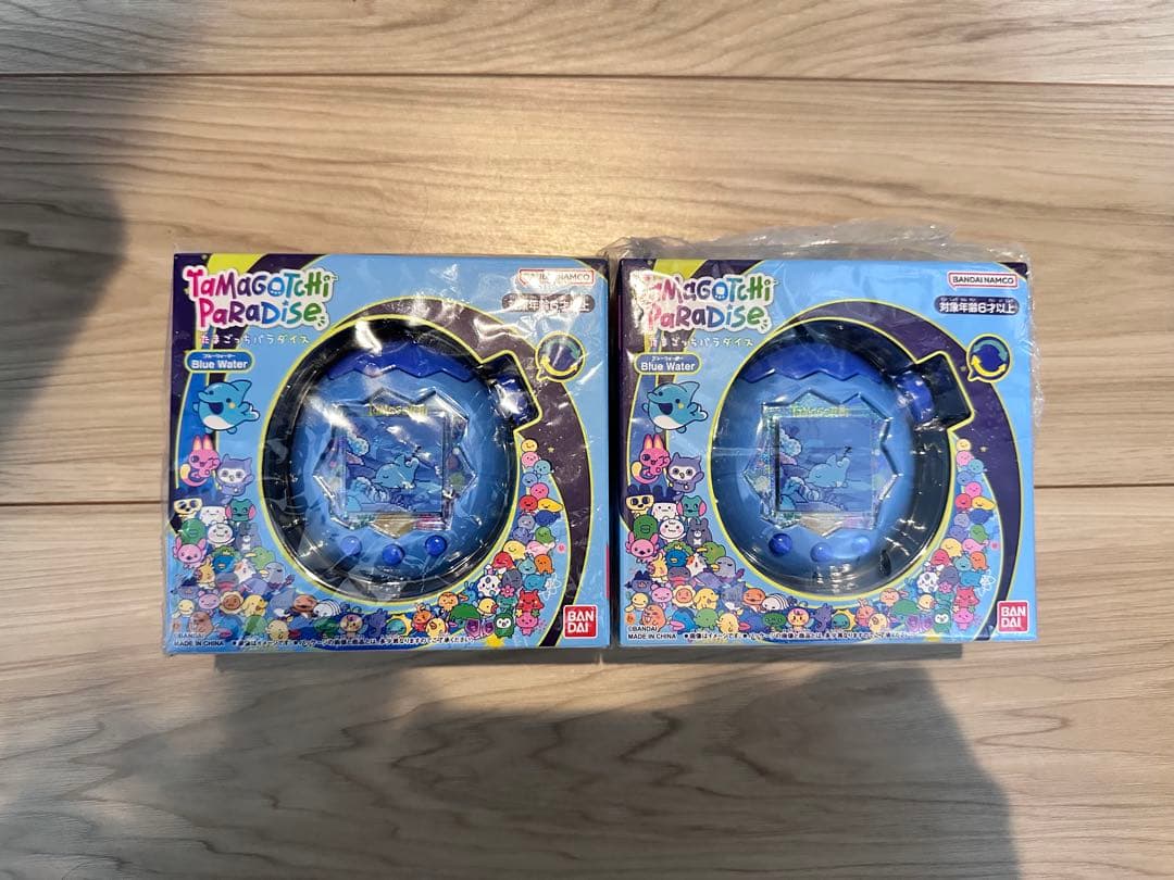 【新品未開封】Tamagotchiパラダイス ブルー 卵型液晶 2個セット