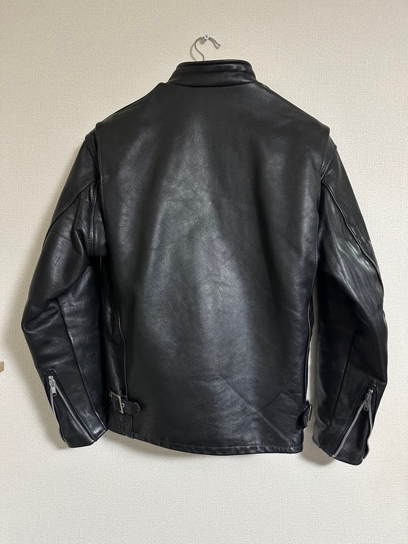 schott641【38】ライナー付 米国製　牛革