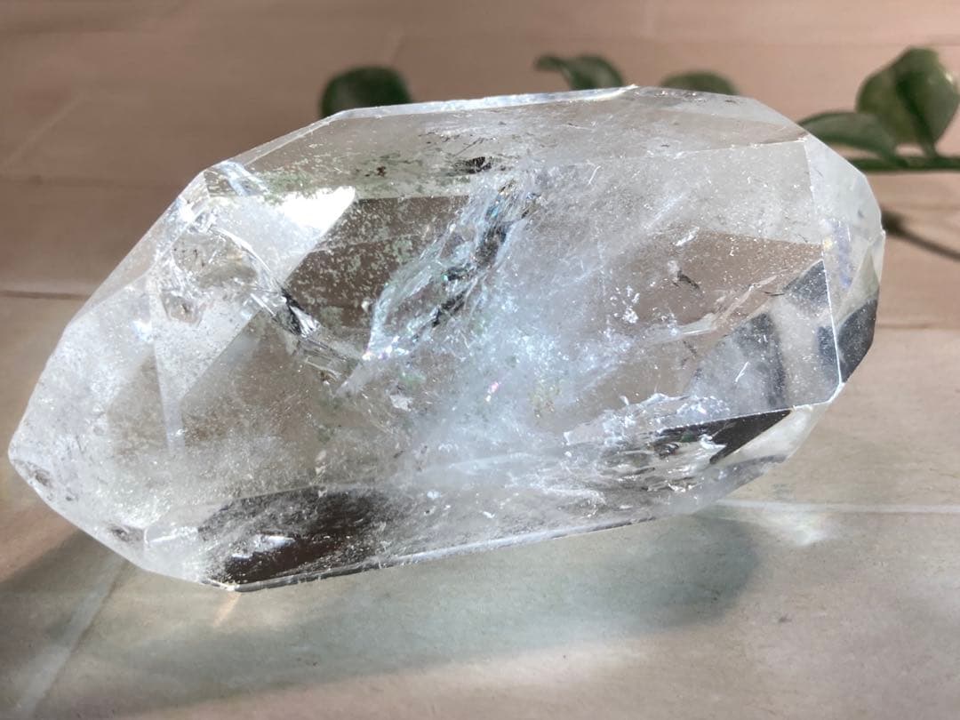 レインボークォーツ✨　エンジェルブレッシング　クリスタル　水晶　ダブルポイント