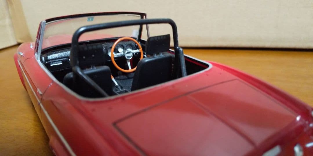 プラモデル完成品1/24 ダットサンフェアレディ