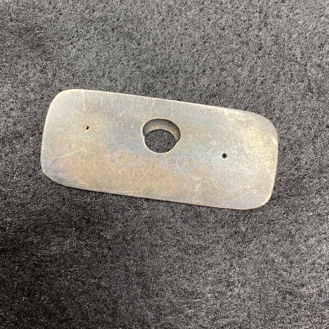 専用　桂光春在銘　銀金工タバコ入金具　7g 東Y7-0108☆2F