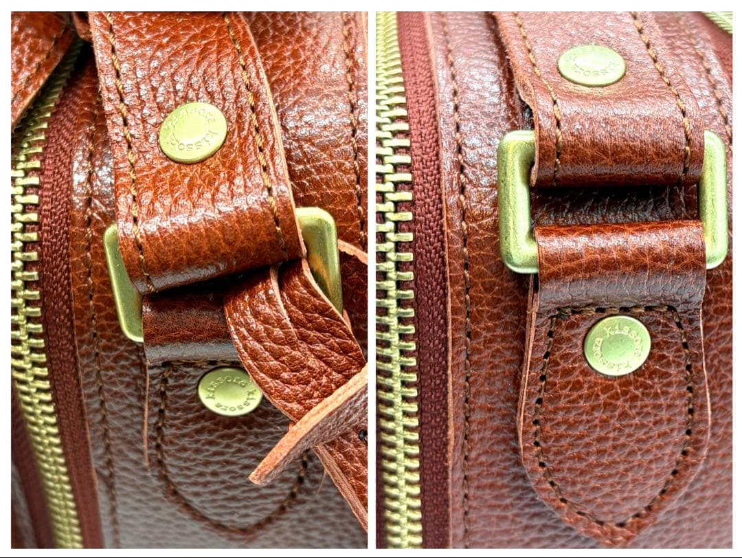 未使用 キソラ ショルダーバッグ本革クオドロ kissora 牛革 日本製レザー