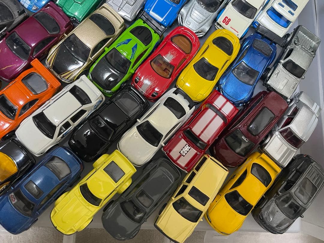 値下げ　大量引退品　トミカ廃盤品まとめ売り＋ホットウィール　総数700台以上