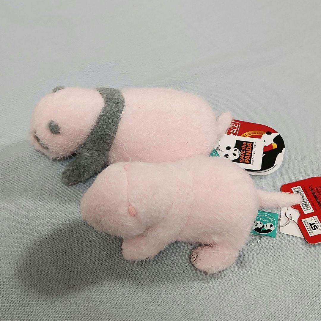 上野動物園　ほんとうの大きさのパンダの仔　シャオシャオ　レイレイ　ぬいぐるみ