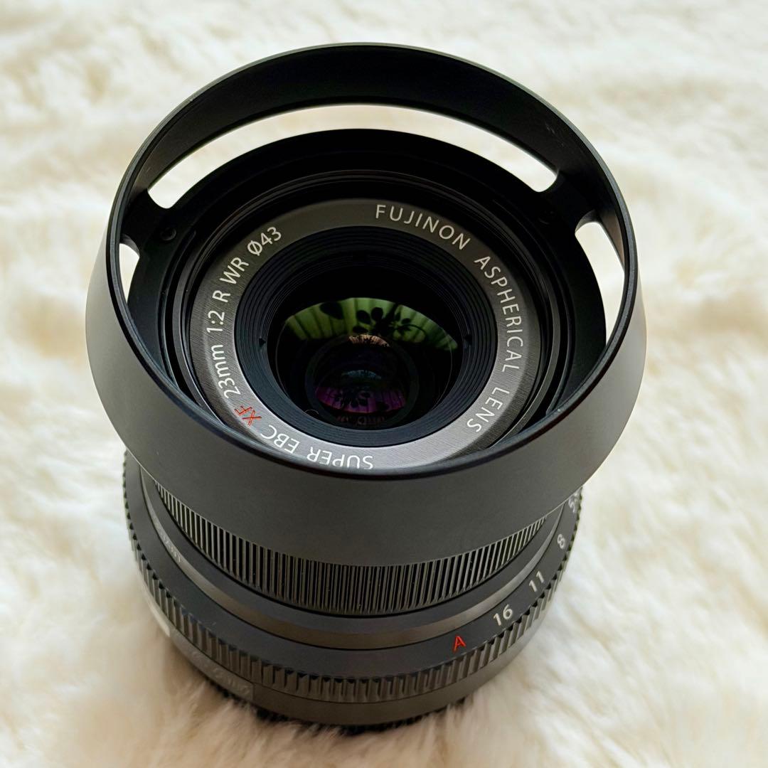 美品　FUJINON XF23mm F2 R WR