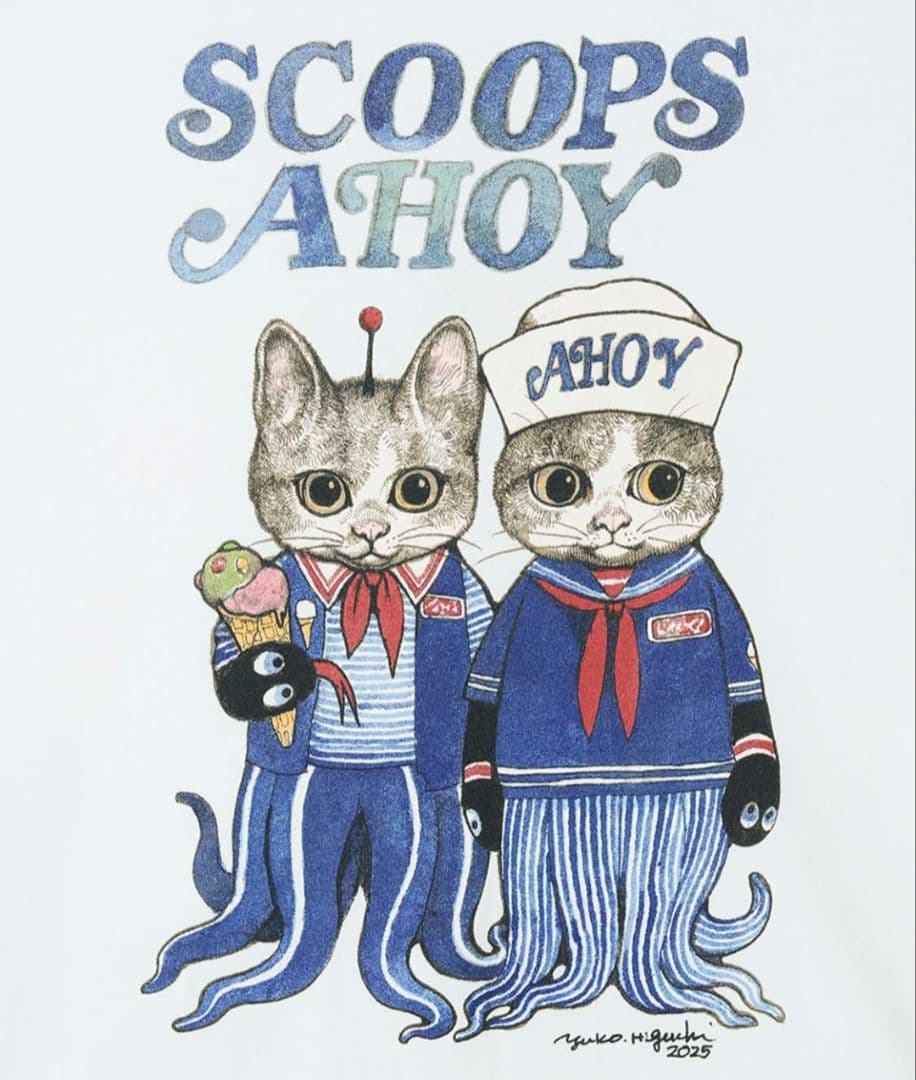 ヒグチユウコ　グラニフ　コラボTシャツ　同サイズ　２枚　デモゴルゴンギュスターヴ