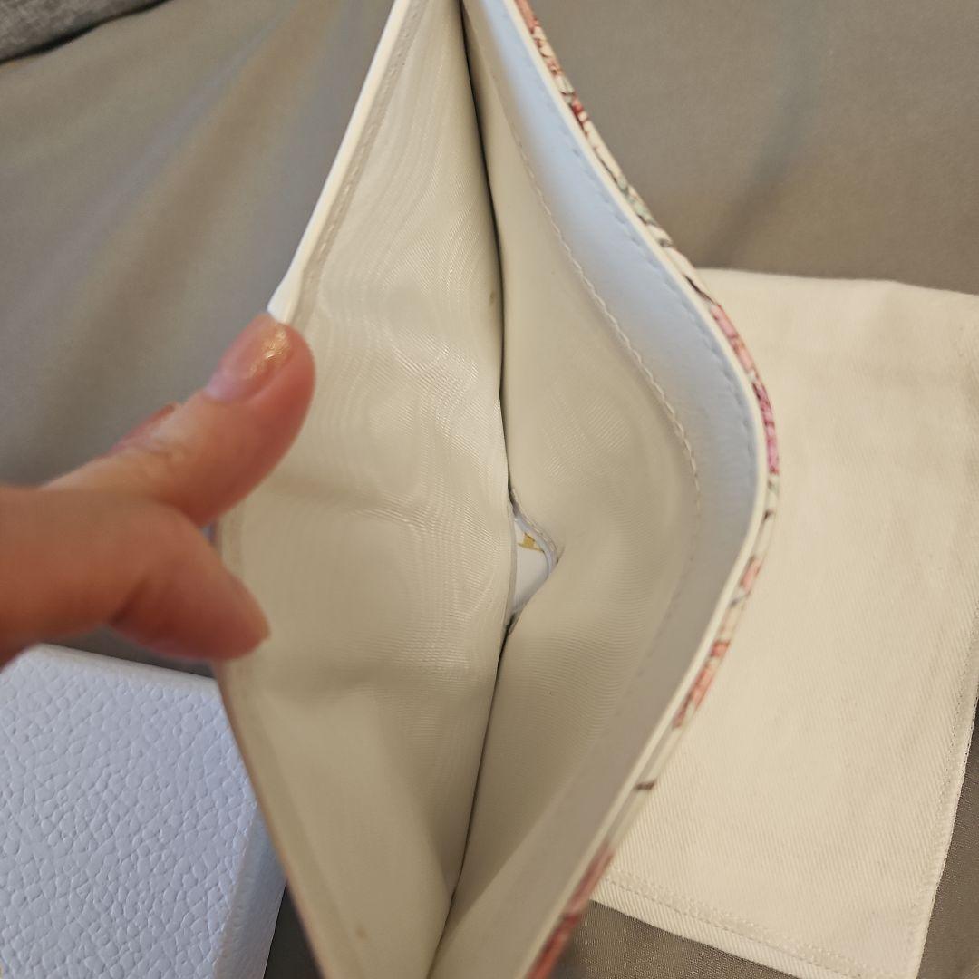 【日本限定】Dior Caro Dahlia ウォレット フラワー 二折財布