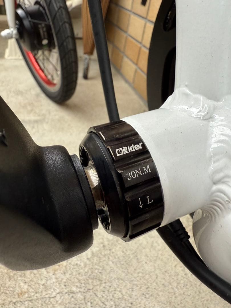 TRANS MOBILLY 折りたたみ自転車 ホワイト