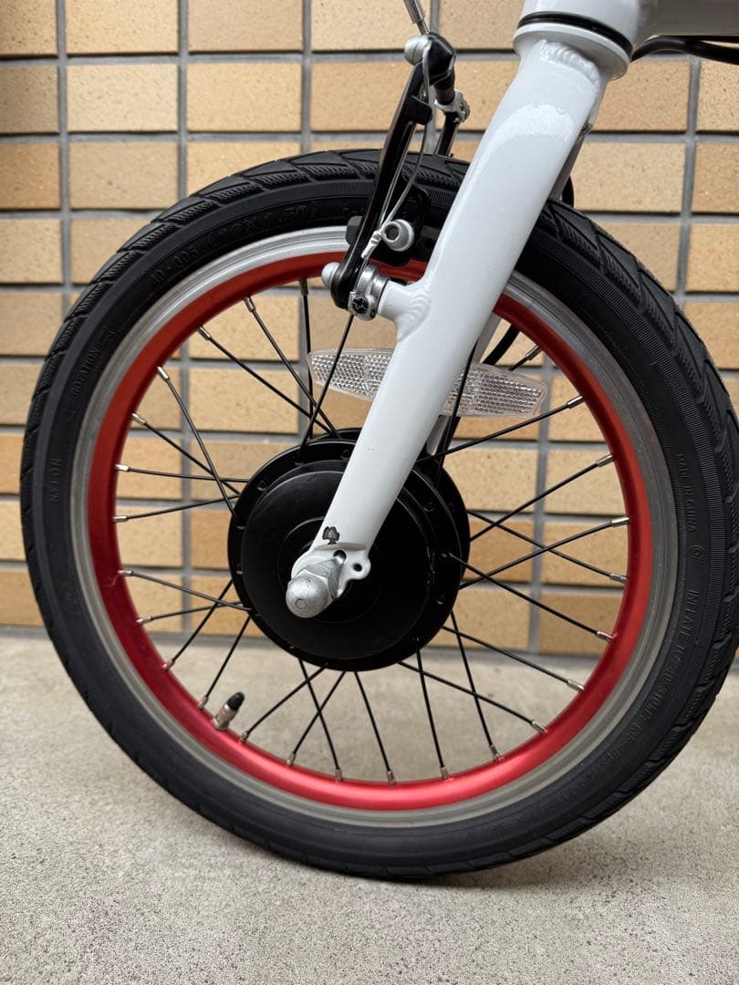 TRANS MOBILLY 折りたたみ自転車 ホワイト