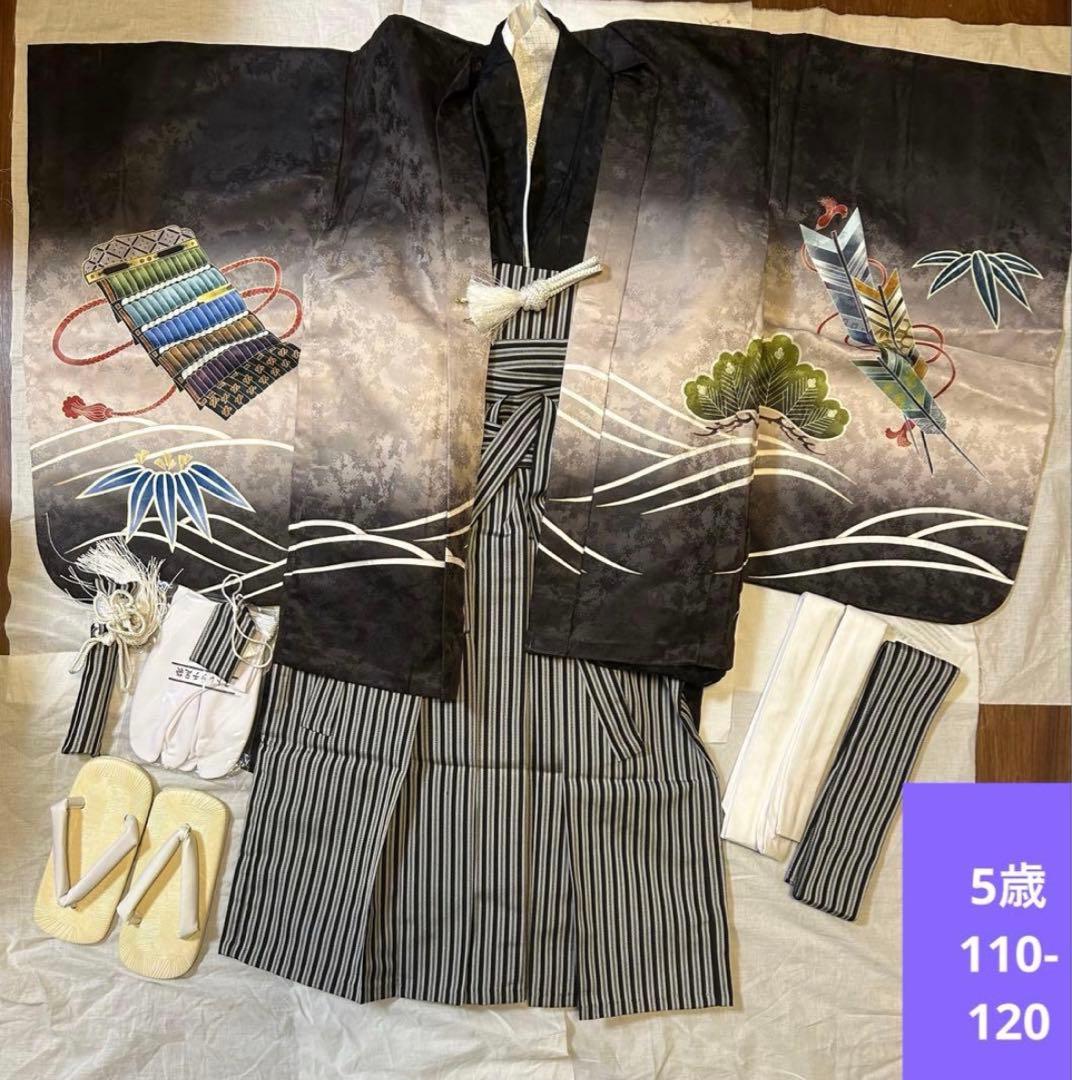 七五三　男の子　5歳 110-120