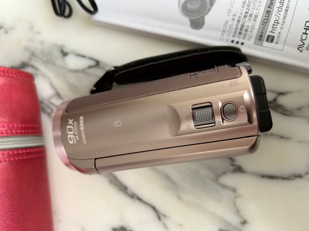 【美品】Panasonic デジタルハイビジョン　ビデオカメラ　卒業式　入学式