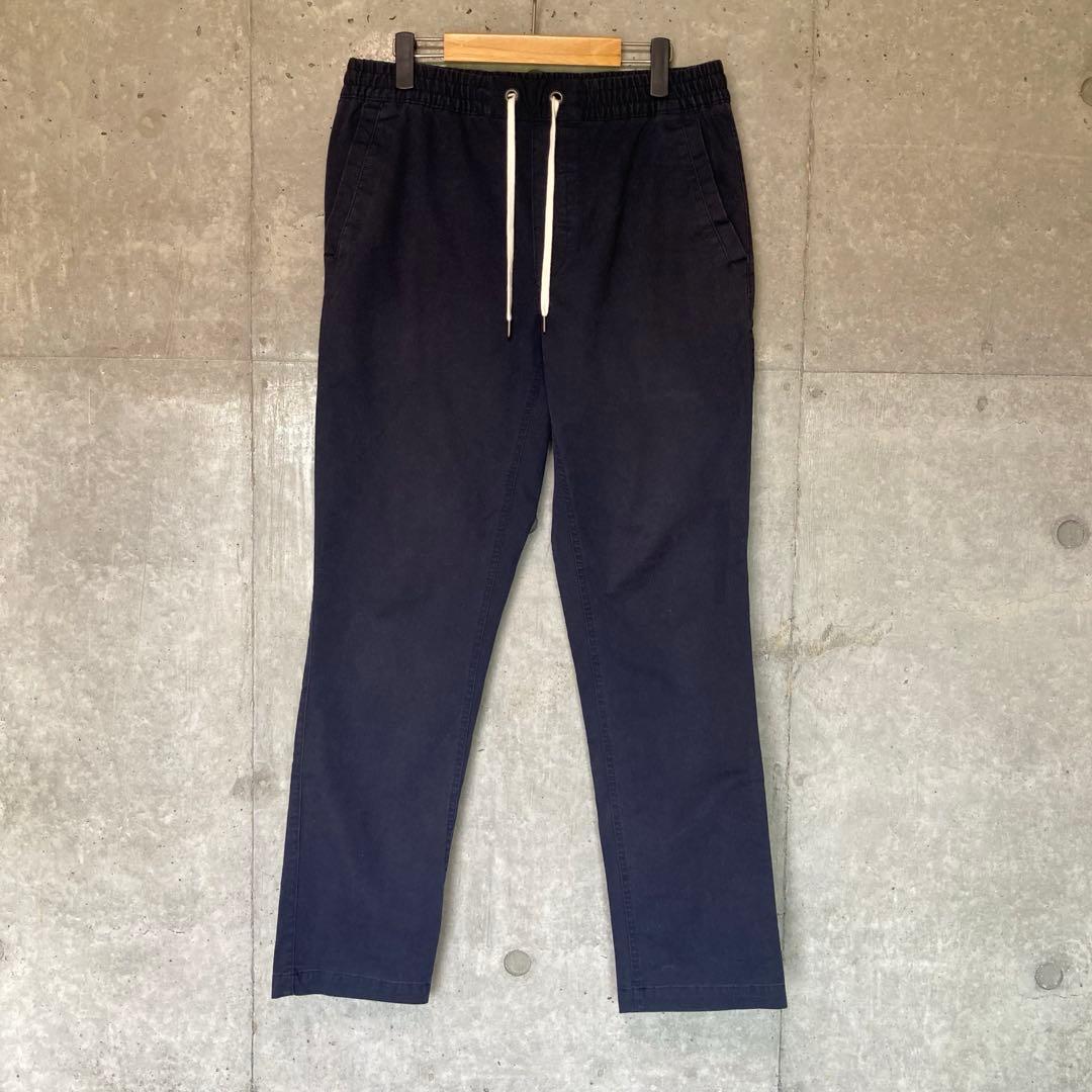 2色セット　チノパン ベージュ ネイビー　イージーパンツ