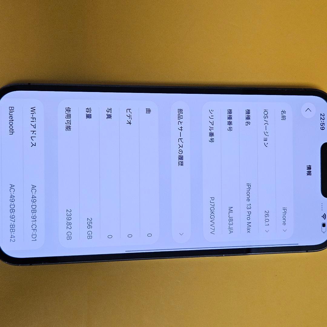 iPhone 13 ProMax 256GB｜24時間以内発送!#540