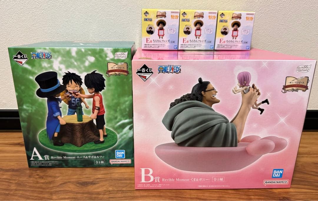 ワンピース 1番くじ ドラマティックメモリーズA賞B賞E賞G賞H賞I賞J賞コンプ