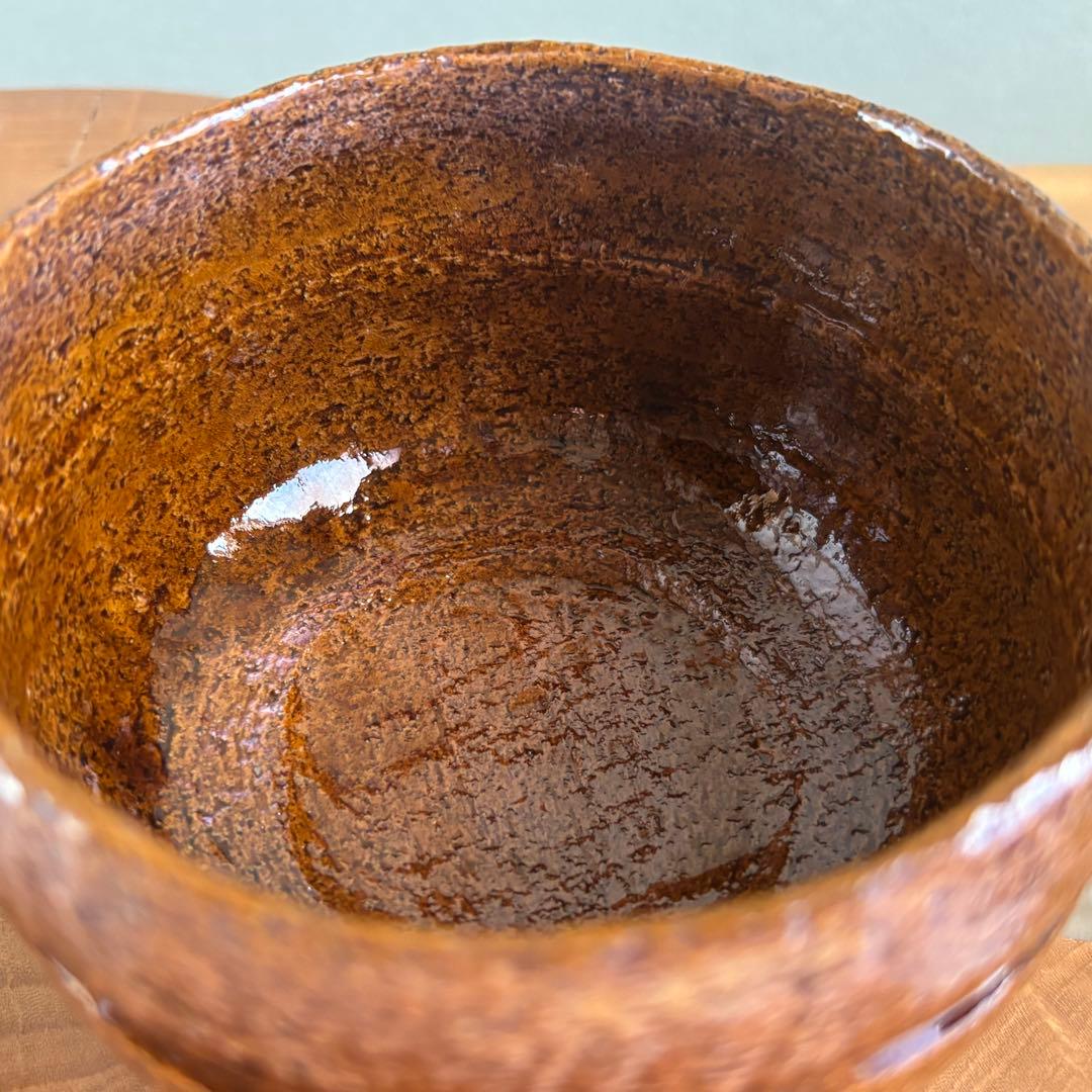 松楽造　「福寿」前大徳　抹茶碗　茶道具　共箱(88Bc)