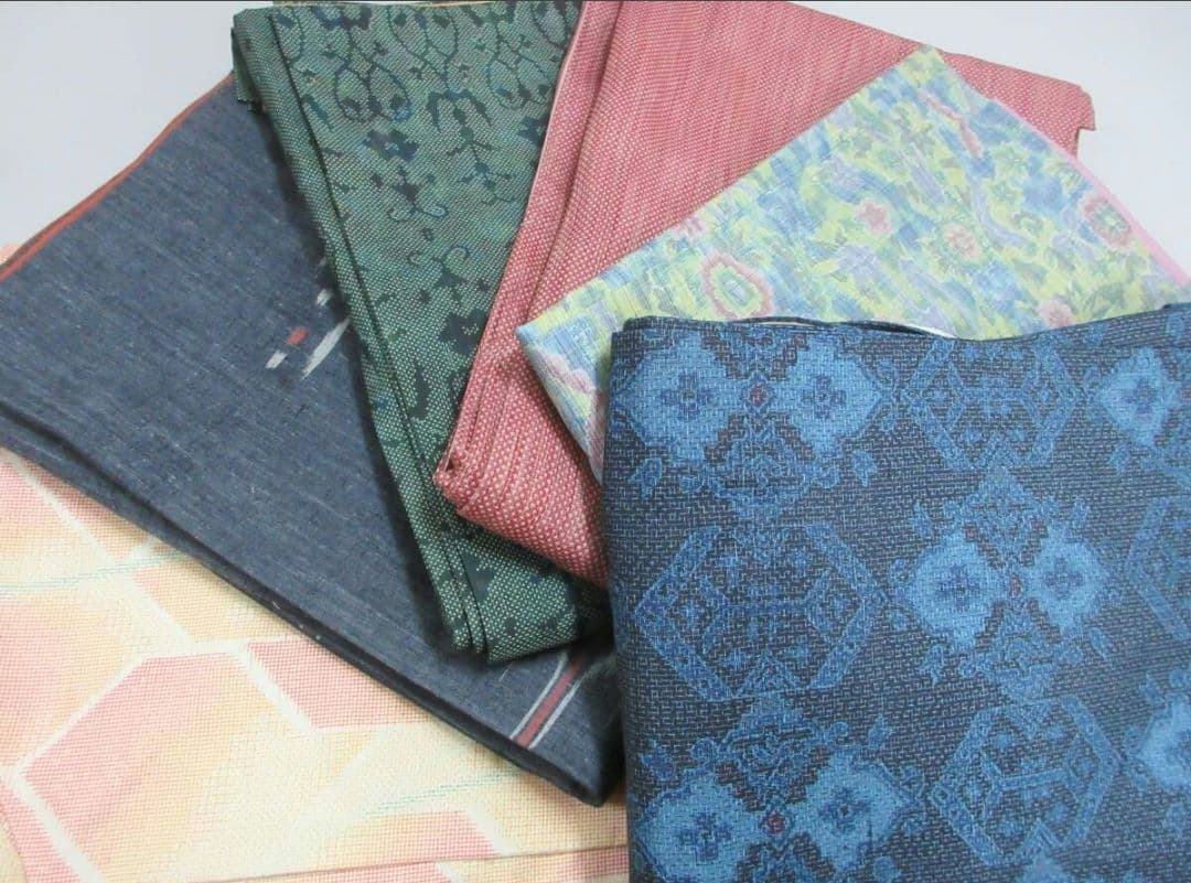 レイケン品です。No.65大島紬等の紬の着物22点まとめてセット美品多数