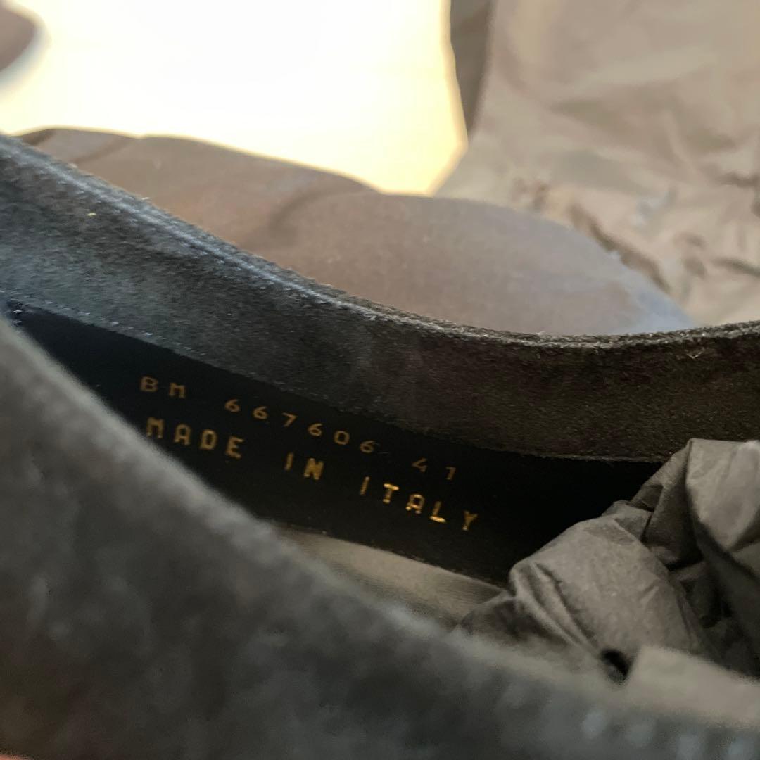 ￼￼新品SaintLaurentサンローラン テディダービースエードシューズ41