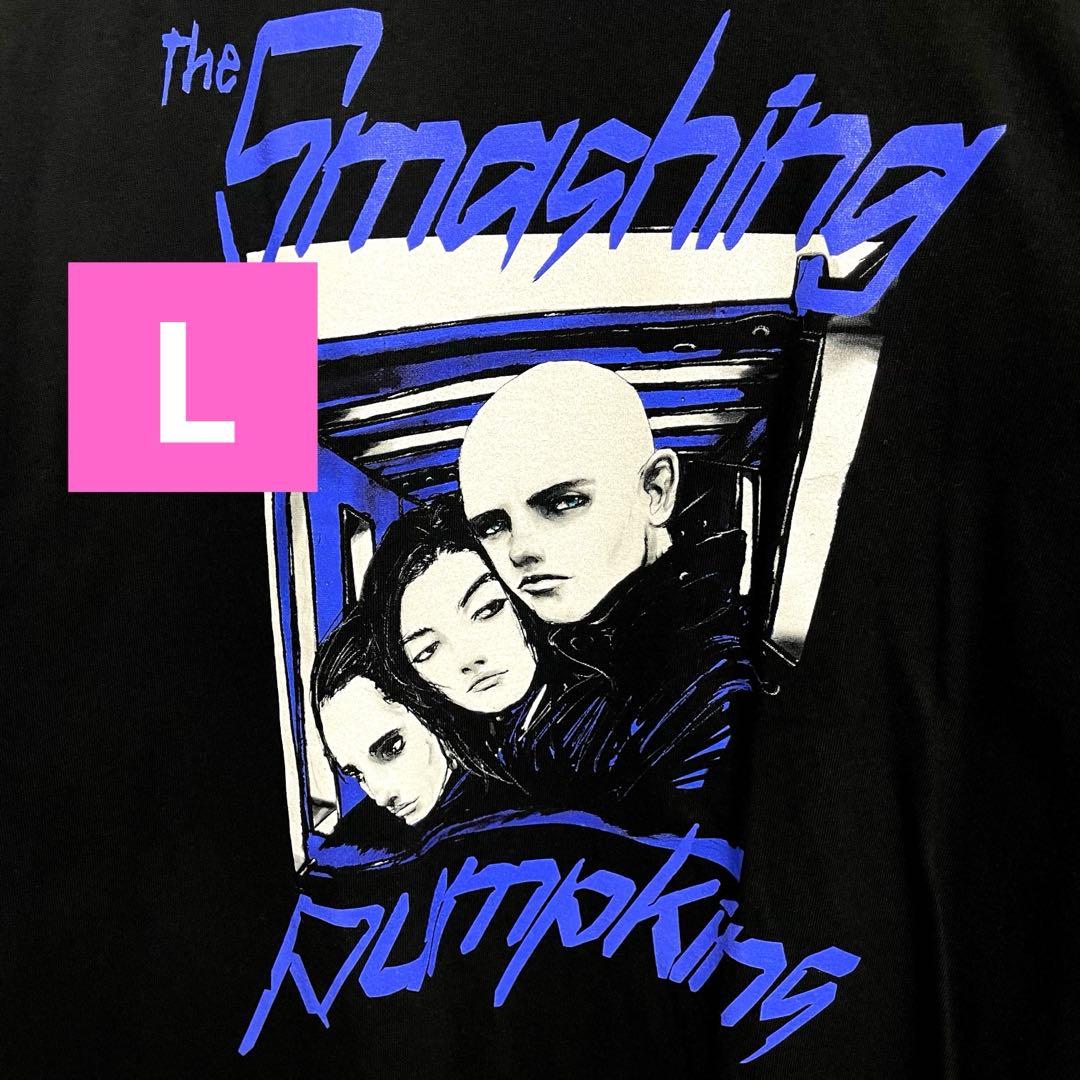 【Lサイズ新品未使用】スマッシングパンプキンズ Tシャツ 黒 スマパン 日本公演