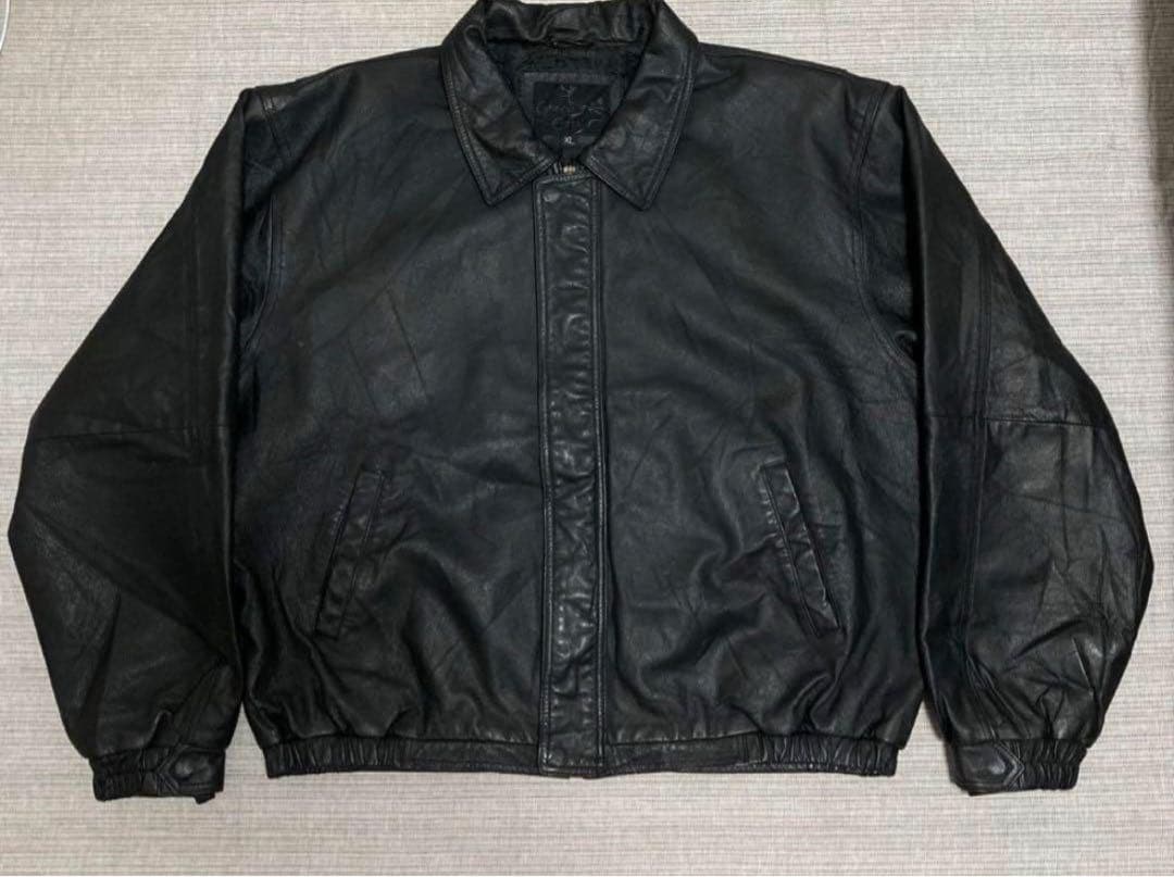 sullen tokyo drizzler leather jacket 黒