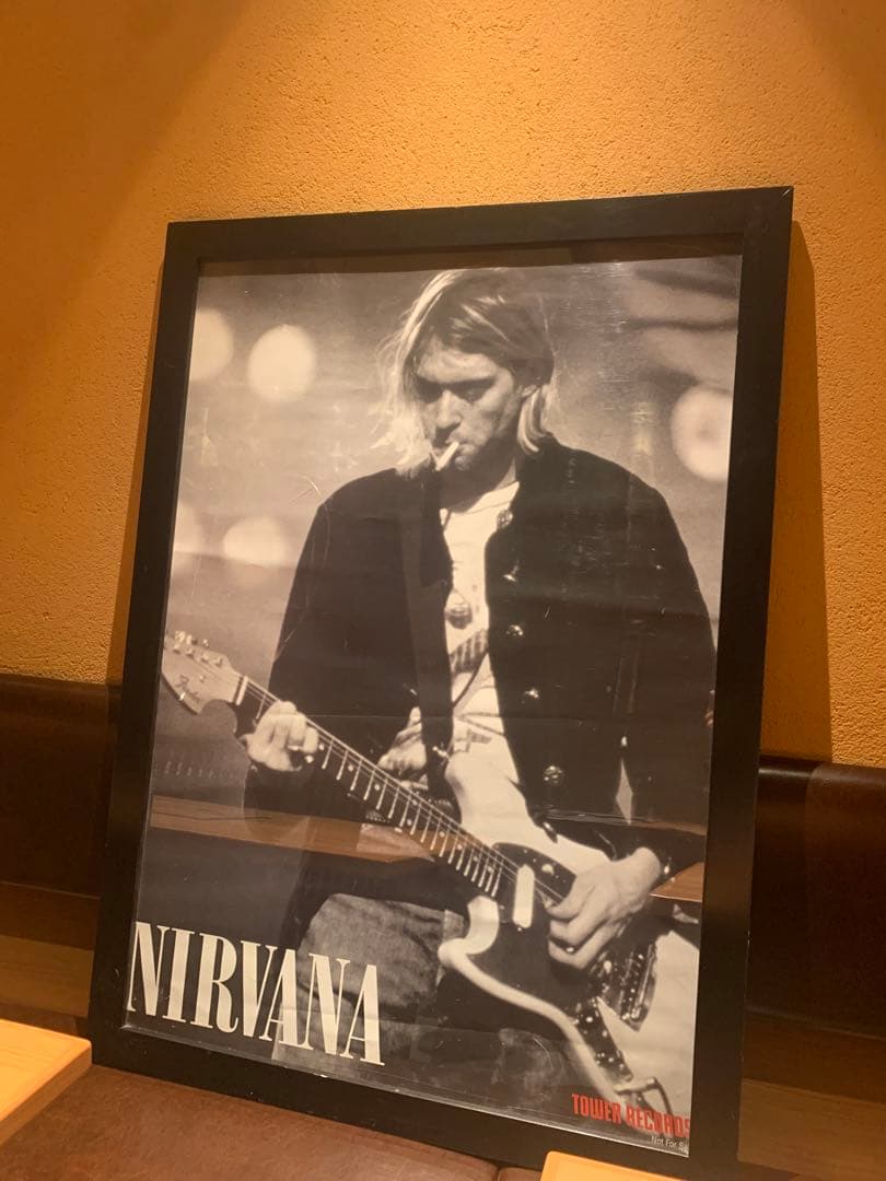 NIRVANA タワーレコード限定特典　巨大ポスター