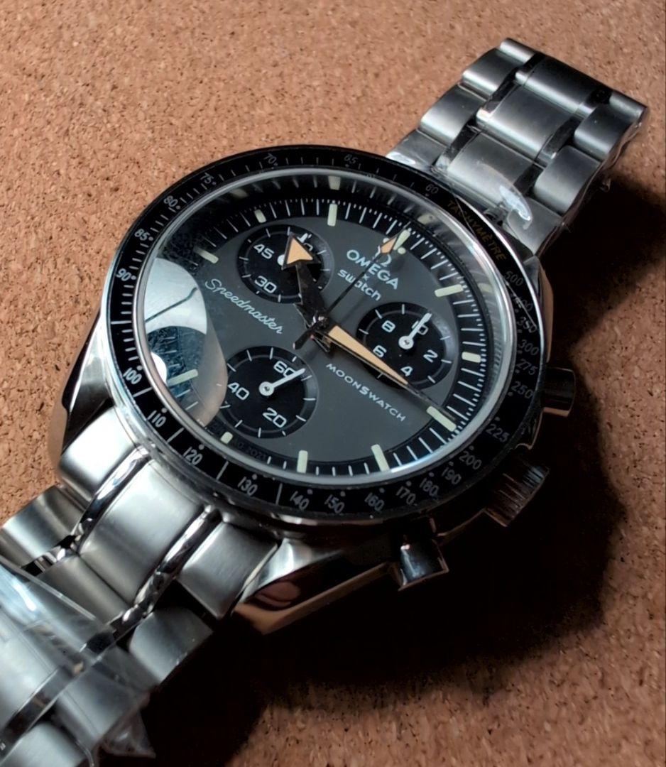 ムーンスウォッチ ヘリテージ サファイア メタルケース OMEGA✕SWATCH