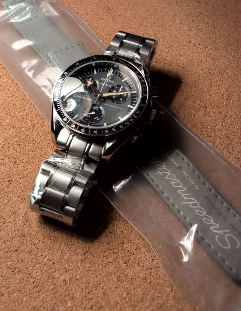 ムーンスウォッチ ヘリテージ サファイア メタルケース OMEGA✕SWATCH