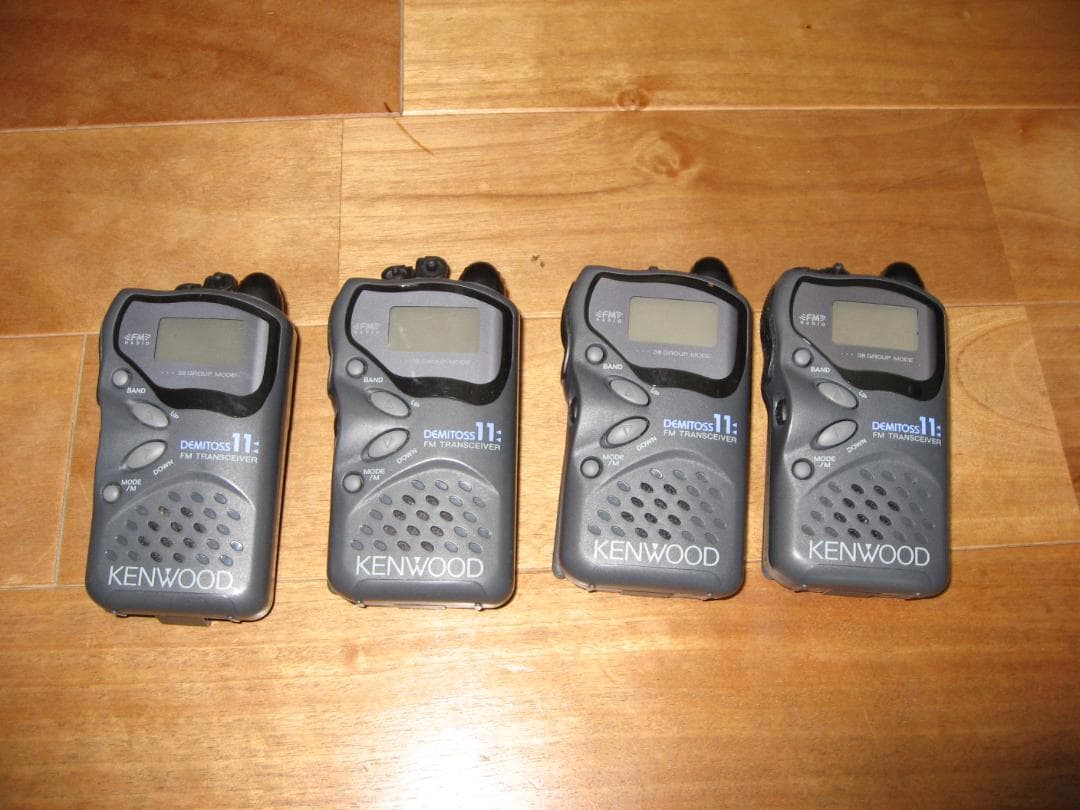 KENWOOD UBZ-LG11 トランシーバー 4台セット