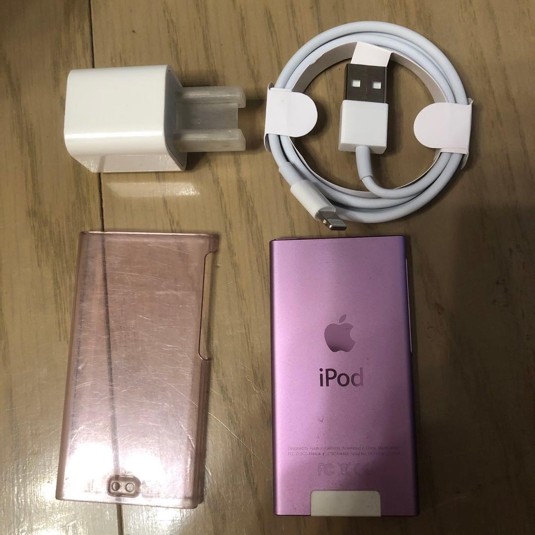 美品！iPod nano 第7世代 16GB ピンク