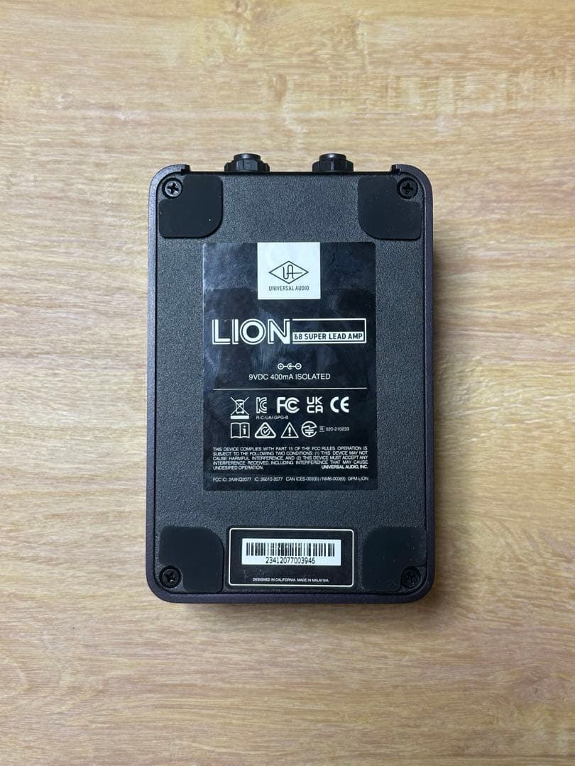 ギター Universal Audio Lion '68 SUPER LEAD AMP