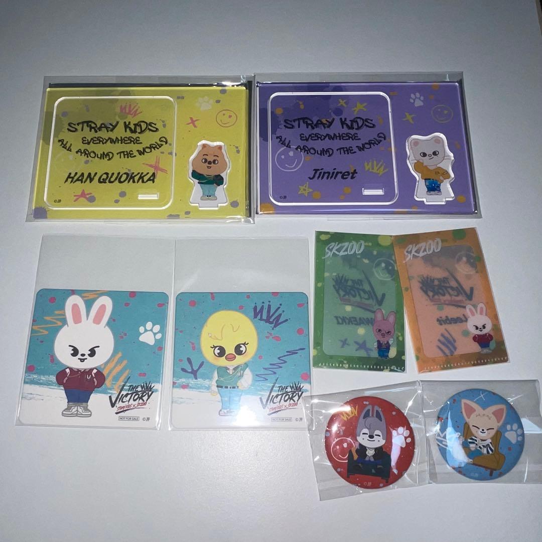 Stray Kids スキズカフェskzooカフェ アクスタ　トレカグッズセット