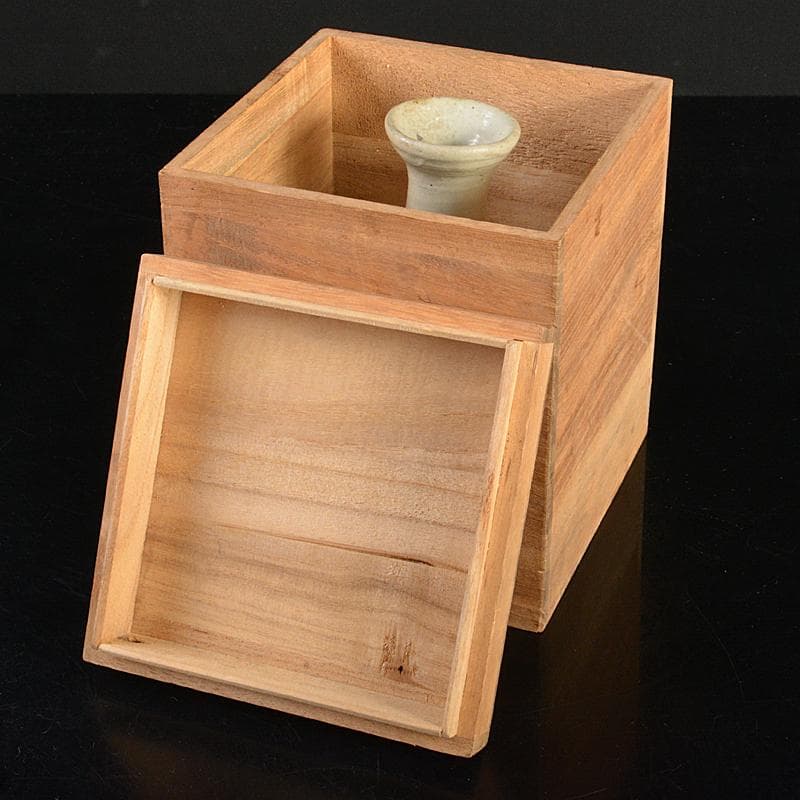 朝鮮美術　李朝　高麗白磁　徳利　時代箱付　M　R7461