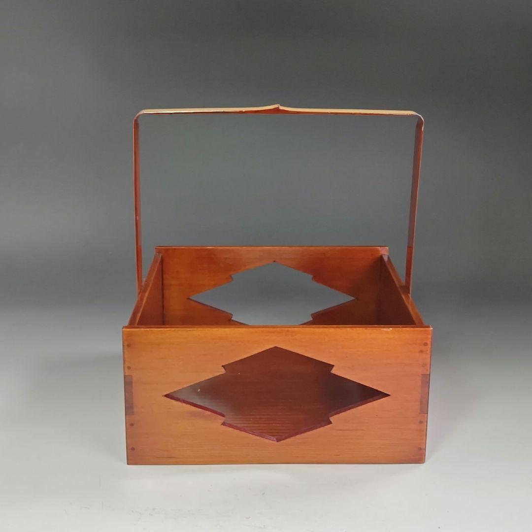 イ933 煙草盆『加州　清水晃樹』『鵬雲斎好松皮菱莨盆　共箱』茶道具