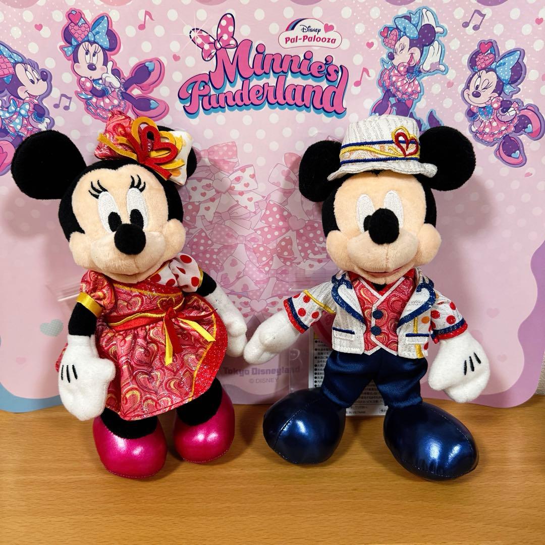 ミニーのファンダーランド　ぬいぐるみ　ぬいぐるみバッジ　ぬいば