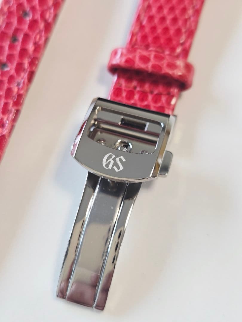 限定非売品【グランドセイコー】レディース用 革バンド(リザード)とDバックル