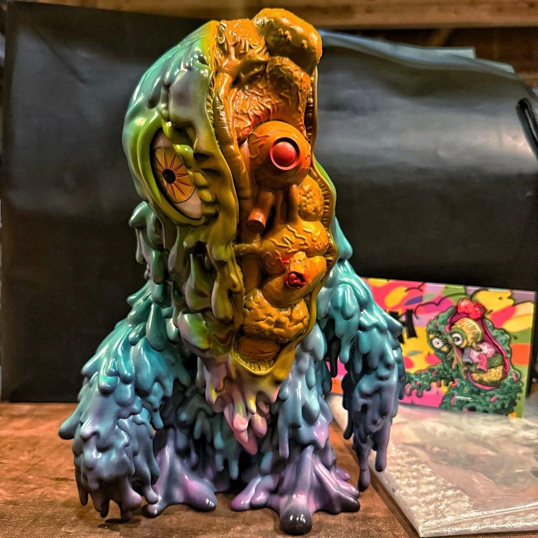 ヘドラ　ソフビ　モンスターマインドトイズ　解剖ヘドラ　希少品　27センチ