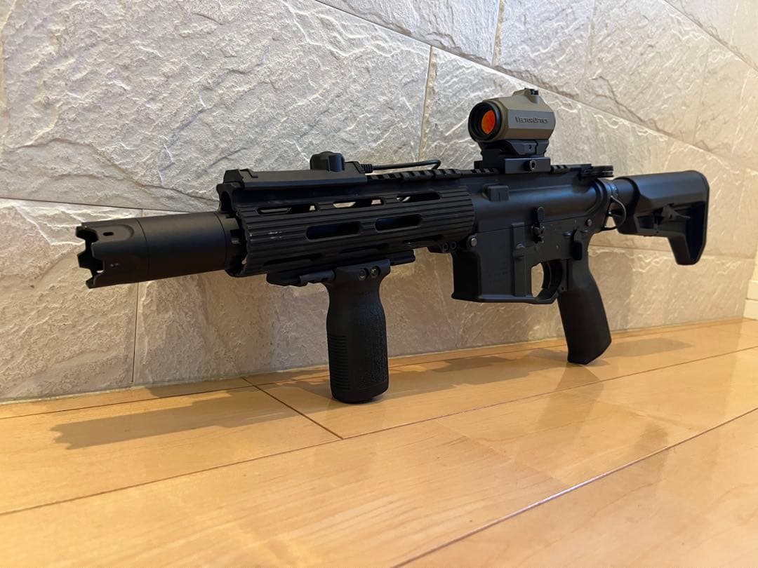 東京マルイ CQBR BLOCK1 ガスブローバックマシンガン　カスタム