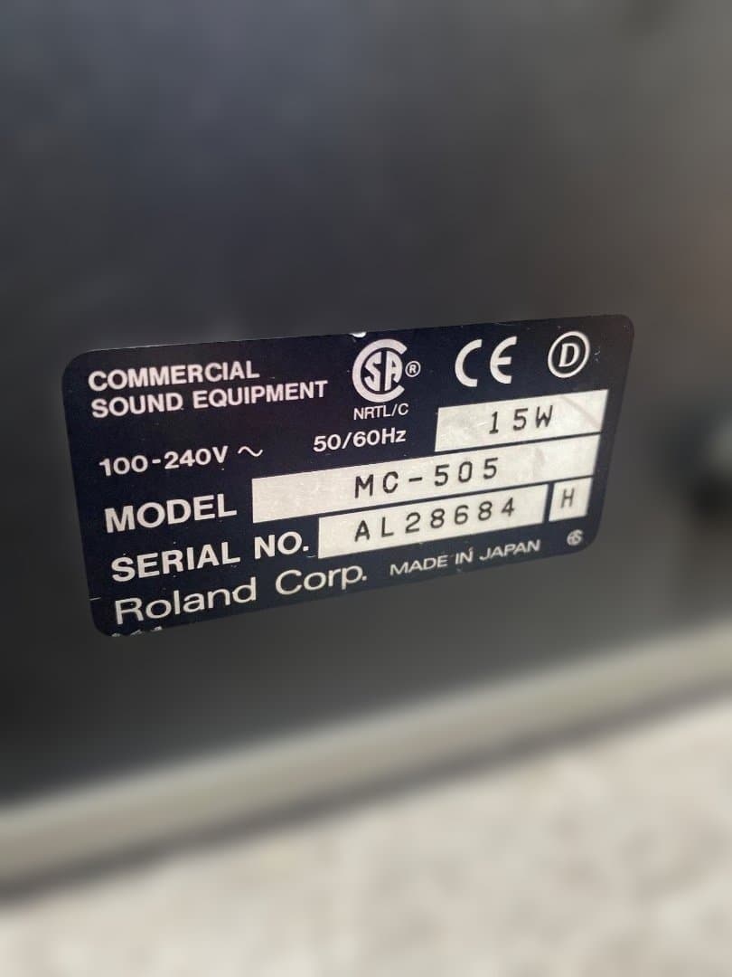 Roland MC-505 グルーヴボックス