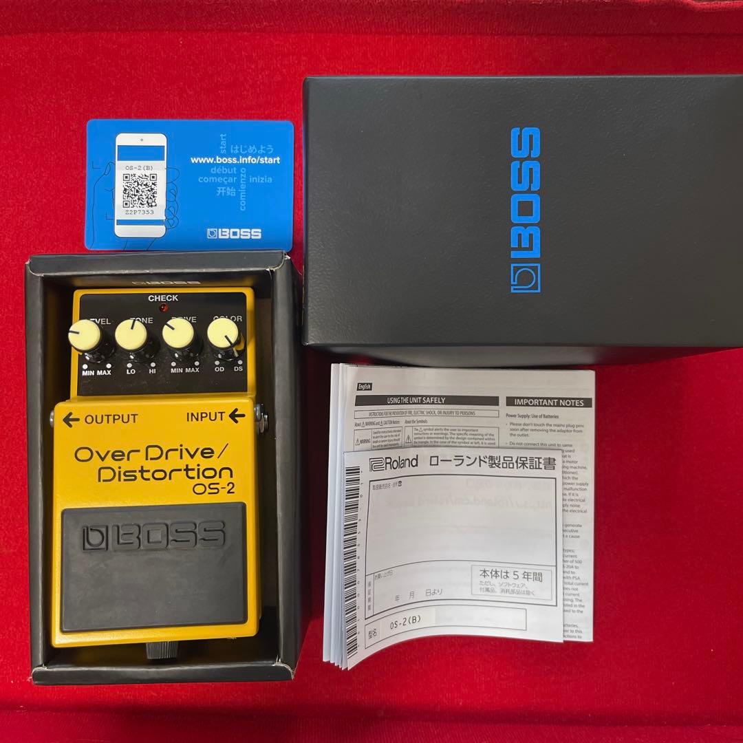タイムセール【極美品】BOSS OS-2 OverDriveDistortion