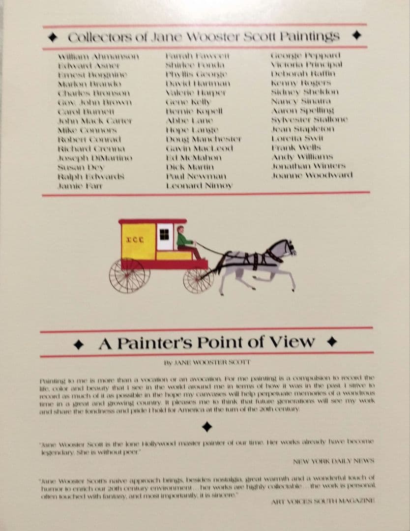 Jane Wooster Scott リトグラフ「チェサピークの野生の白鳥」