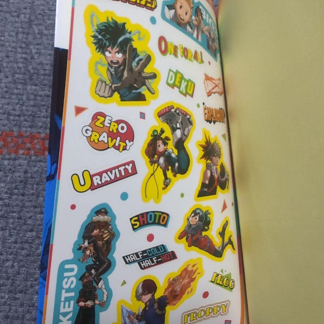 僕のヒーローアカデミア　チームアップミッション　公式キャラクターブック　計18点