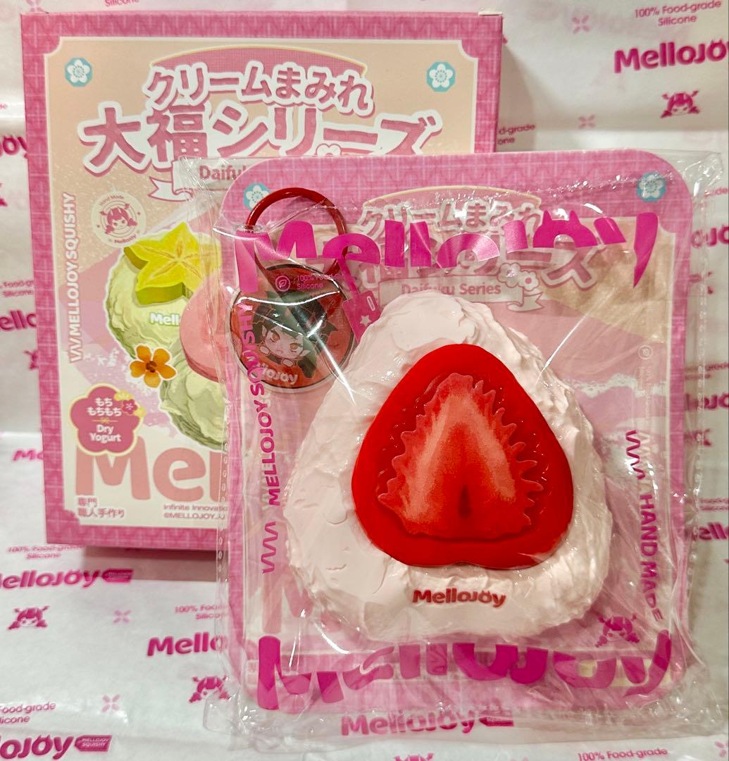 mellojoy 大福 クリーム ストロベリー いちご 苺 フルーツ イチゴ
